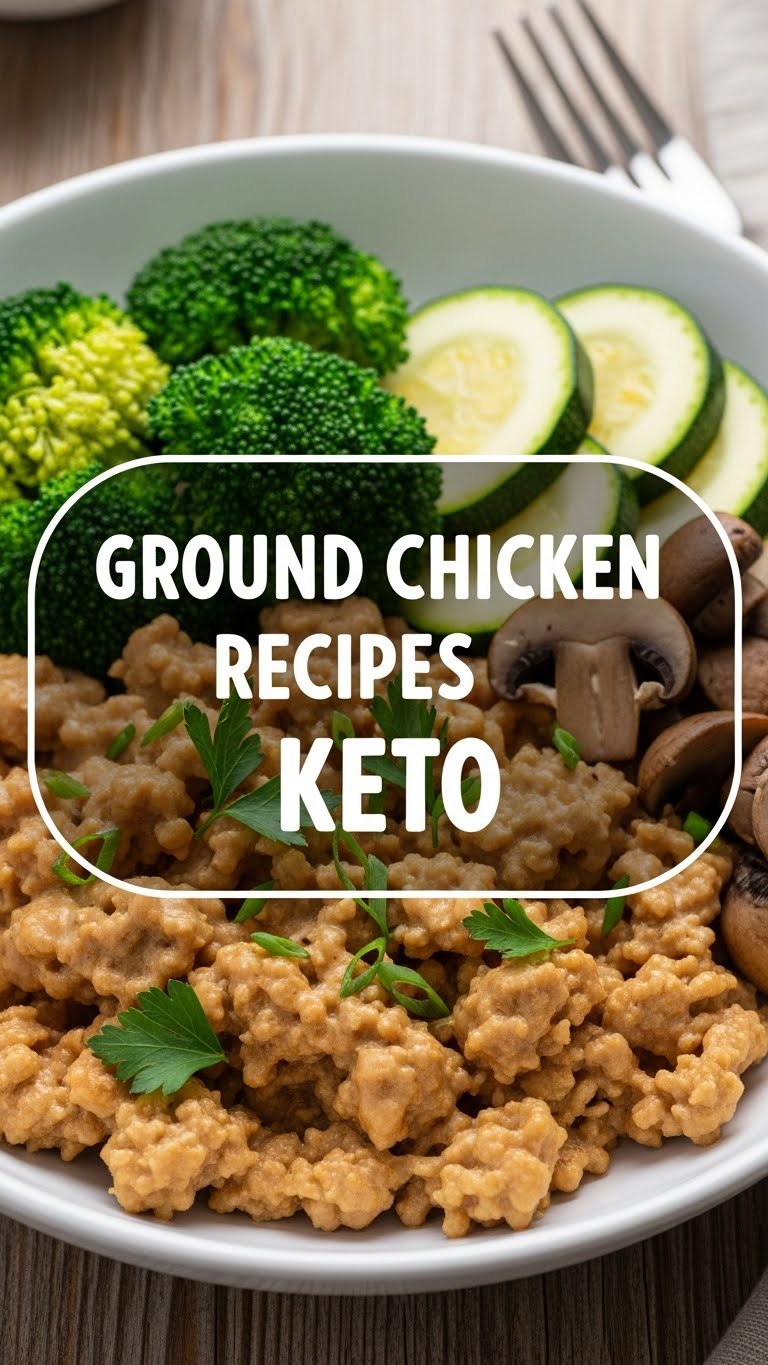 Ground Chicken Recipes Keto
