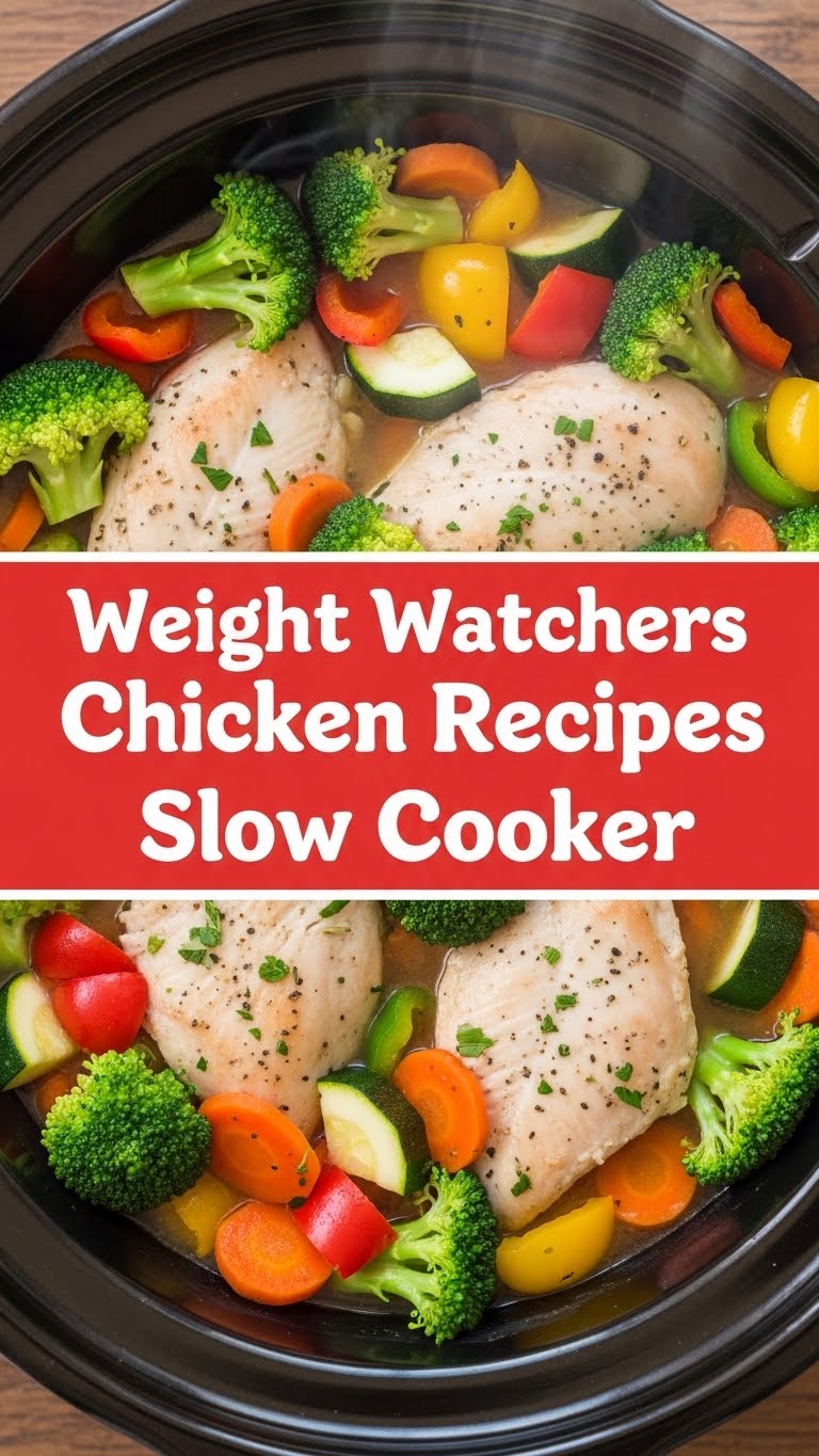 Weight Watchers Chicken Recipes Slow Cooker