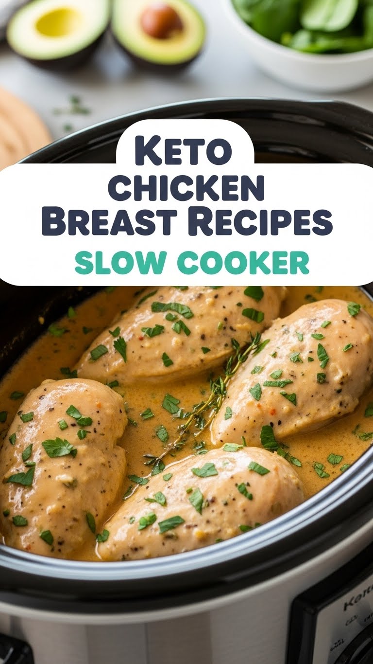 Keto Chicken Breast Recipes Slow Cooker