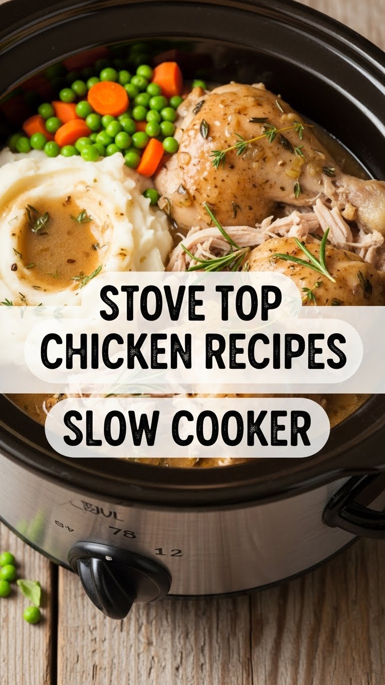 Stove Top Chicken Recipes Slow Cooker