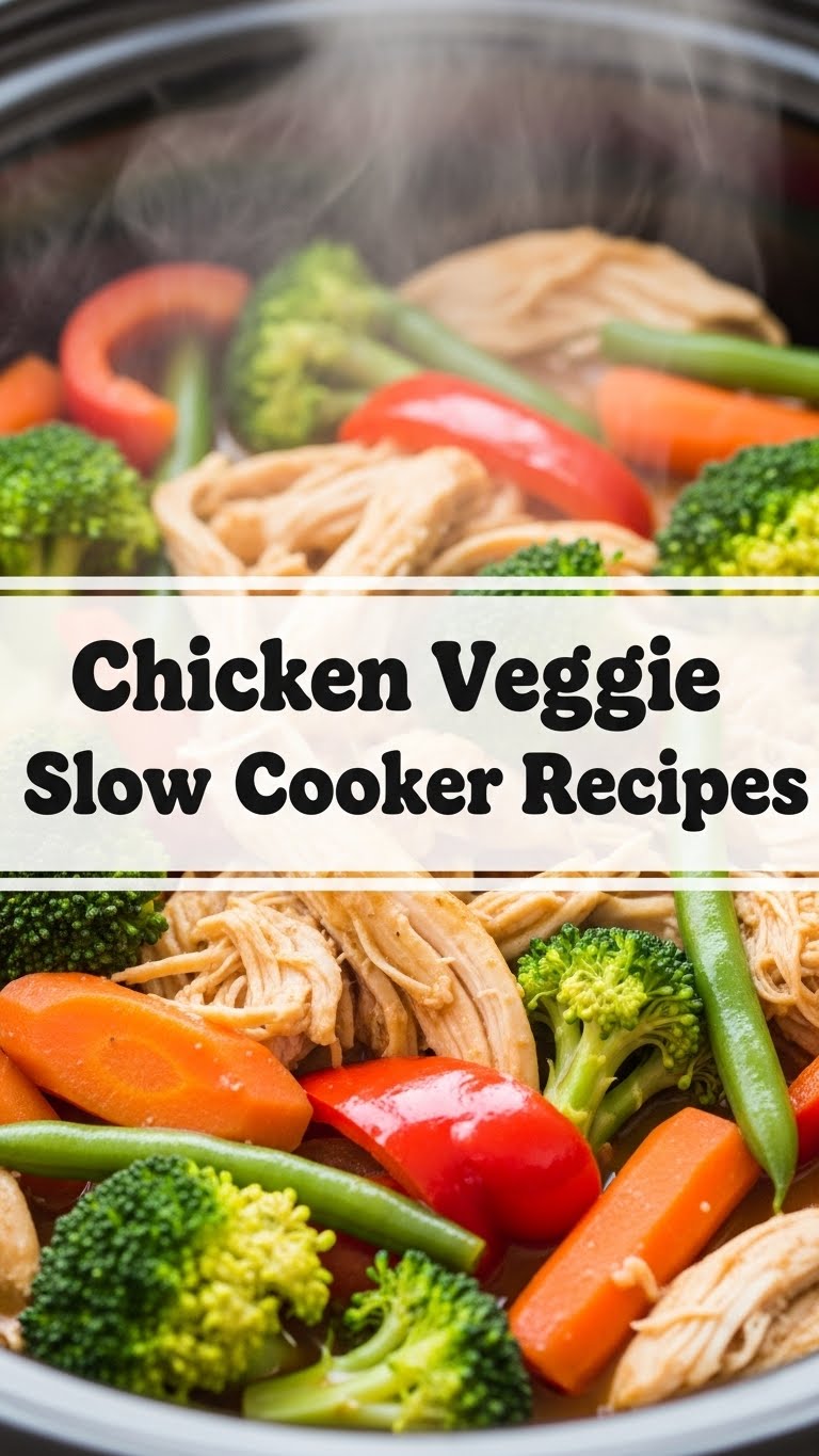 Chicken Veggie Slow Cooker Recipes