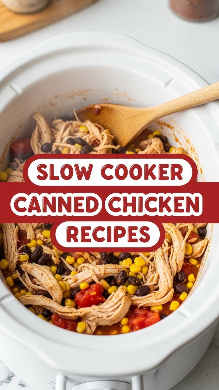 Slow Cooker Canned Chicken Recipes