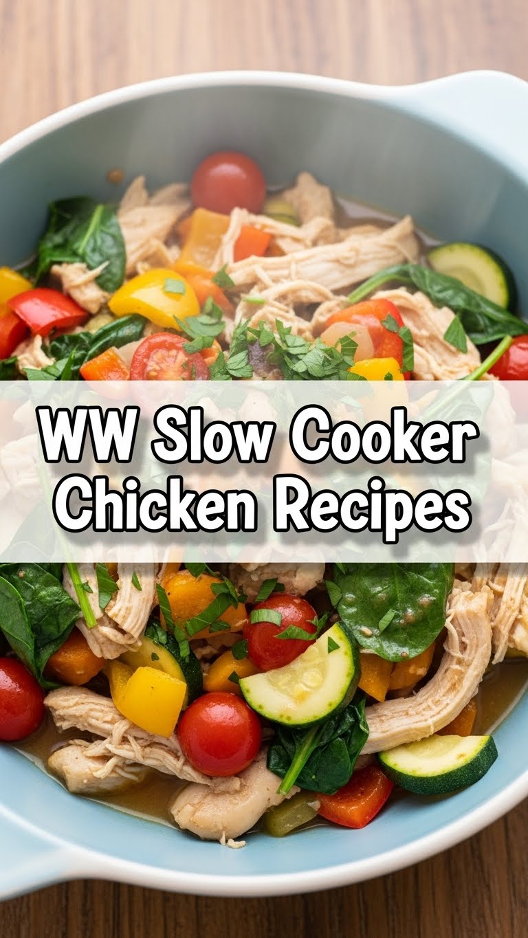 Ww Slow Cooker Chicken Recipes