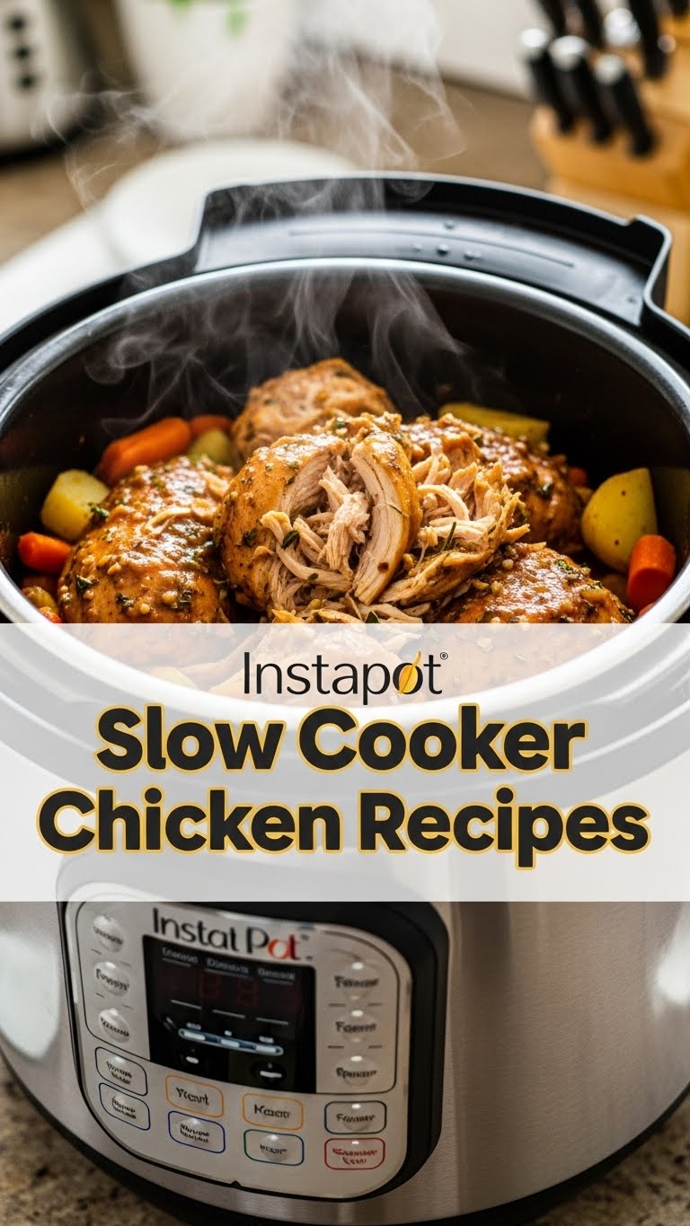 Instapot Slow Cooker Chicken Recipes