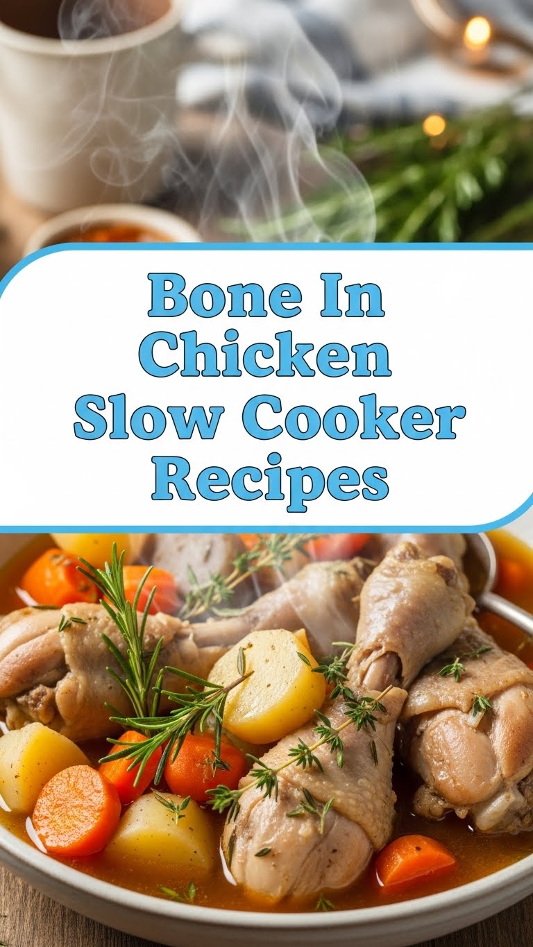 Bone In Chicken Slow Cooker Recipes