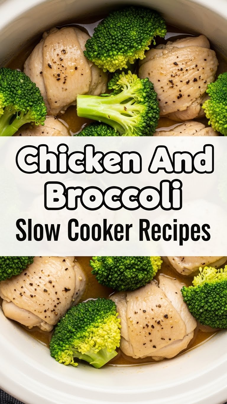 Chicken And Broccoli Slow Cooker Recipes