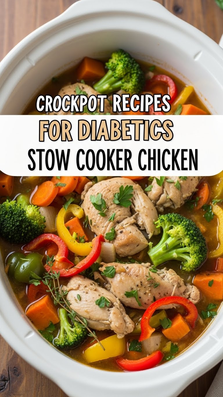 Crockpot Recipes For Diabetics Slow Cooker Chicken
