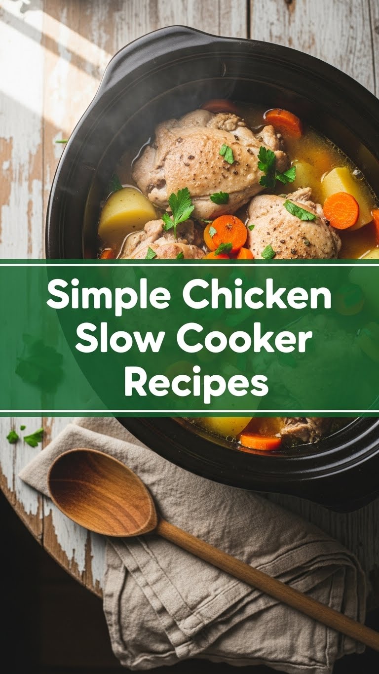 Simple Chicken Slow Cooker Recipes