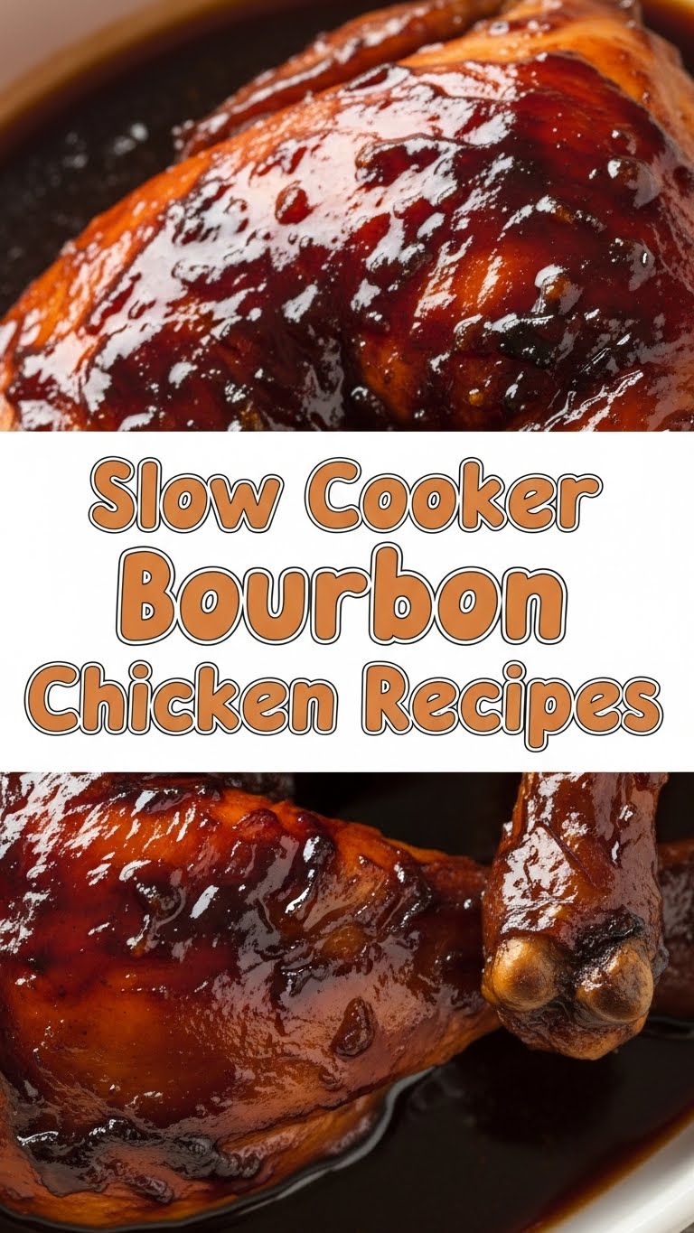 Slow Cooker Bourbon Chicken Recipes