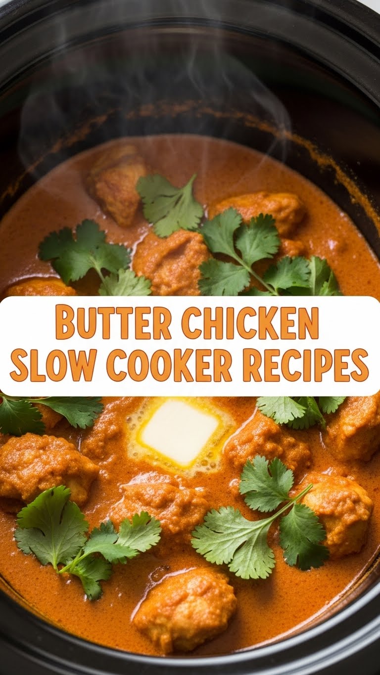 Butter Chicken Slow Cooker Recipes