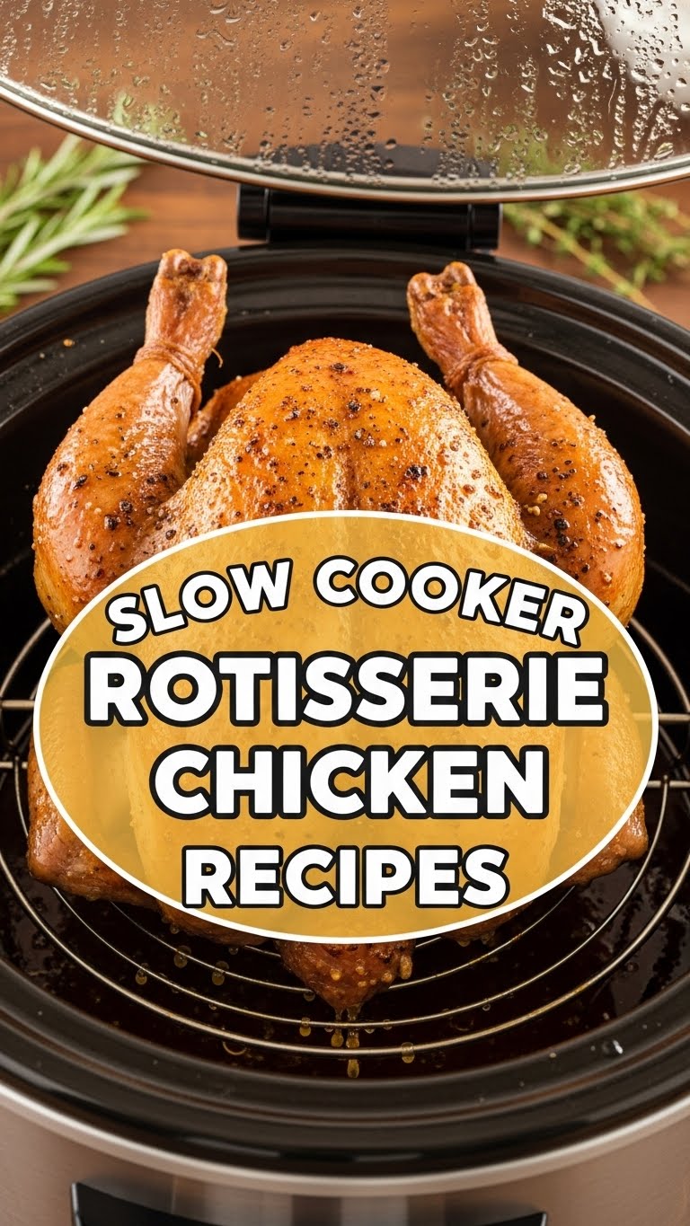 Slow Cooker Rotisserie Chicken Recipes