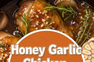 Honey Garlic Chicken Crock Pot Slow Cooker Crockpot Recipes