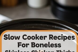 Slow Cooker Recipes For Boneless Skinless Chicken Thighs