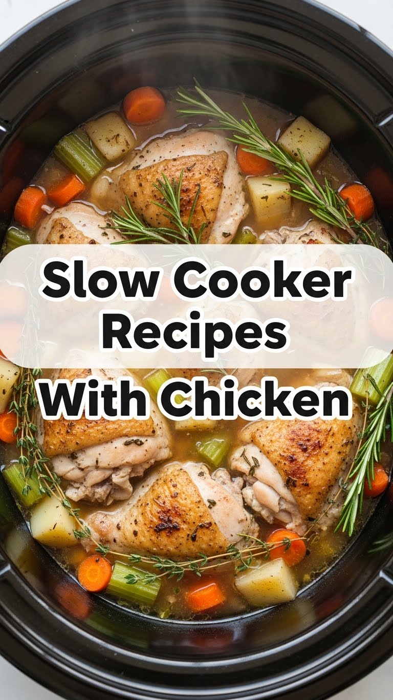 Slow Cooker Recipes With Chicken