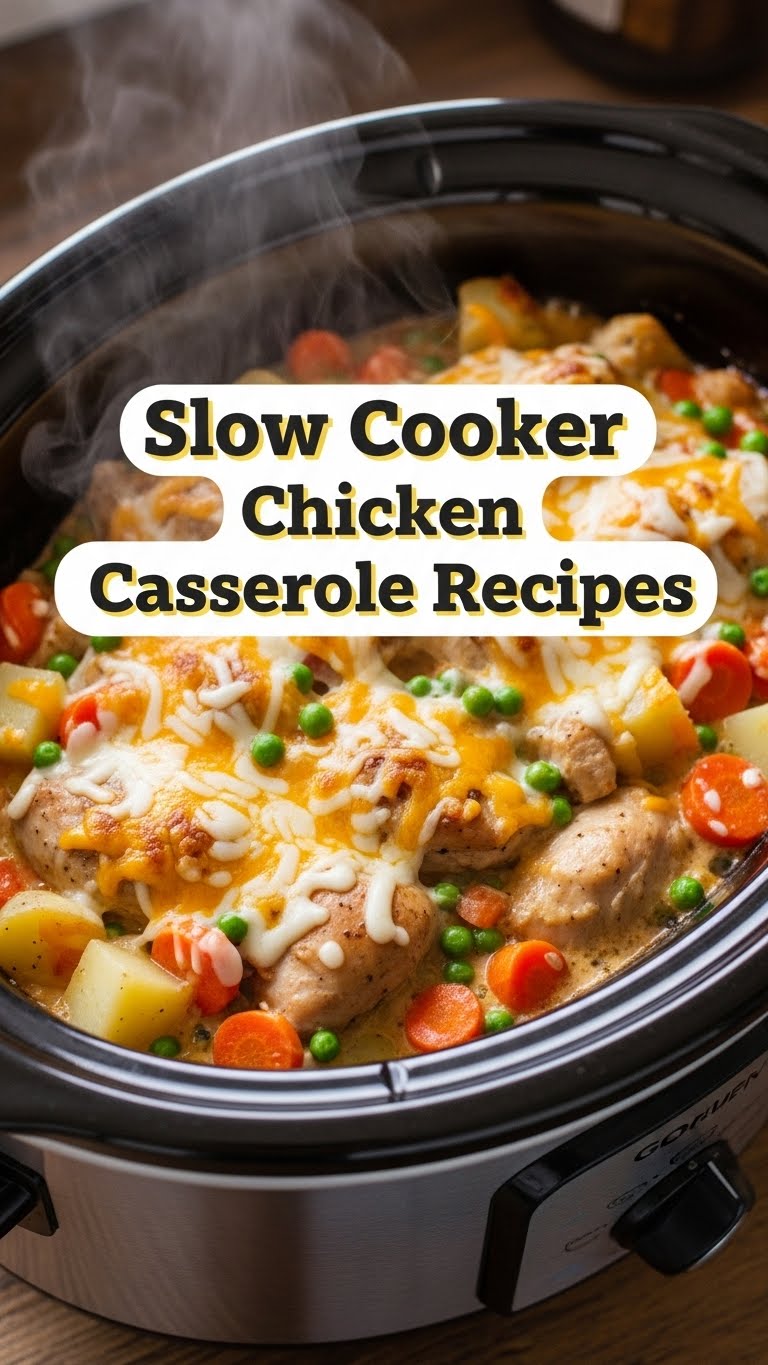 Slow Cooker Chicken Casserole Recipes