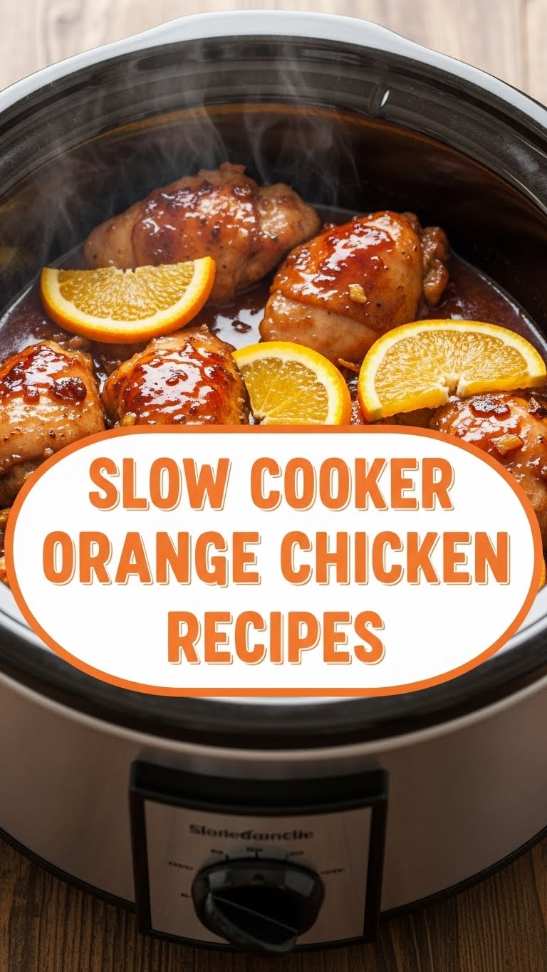 Slow Cooker Orange Chicken Recipes