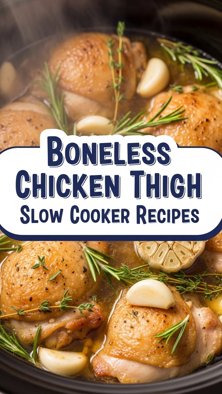 Boneless Chicken Thigh Slow Cooker Recipes