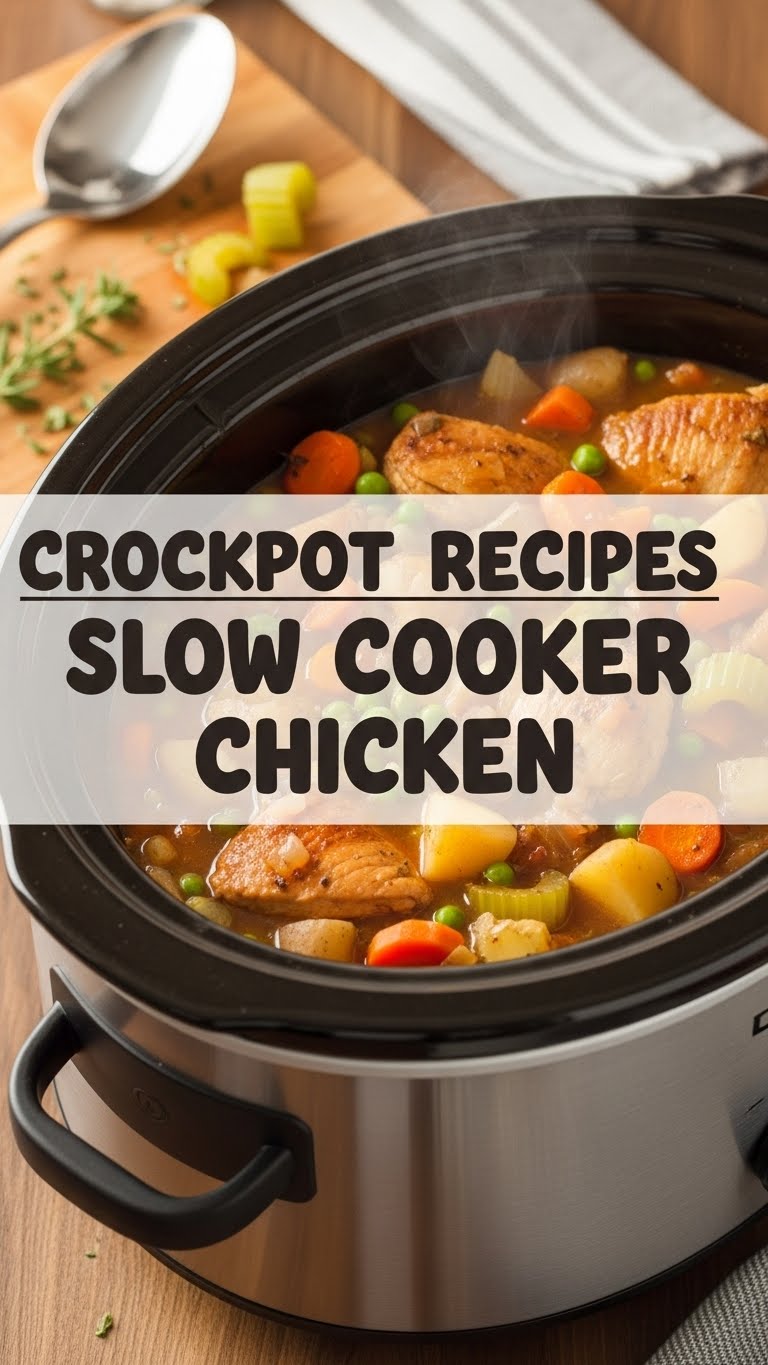 Crockpot Recipes Slow Cooker Chicken