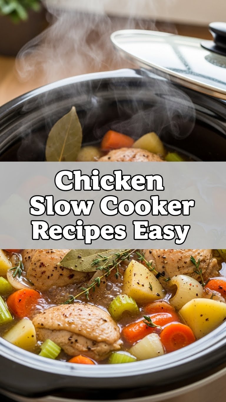 Chicken Slow Cooker Recipes Easy