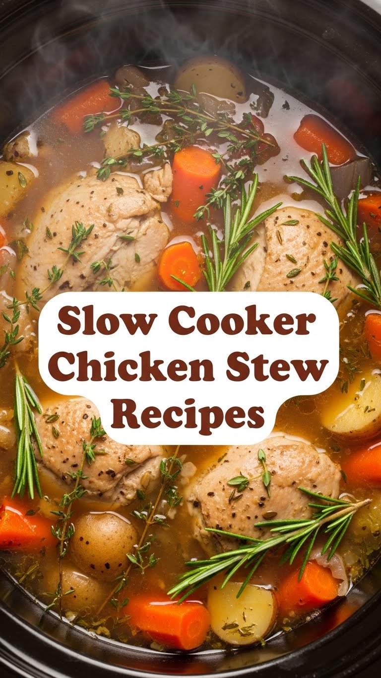 Slow Cooker Chicken Stew Recipes