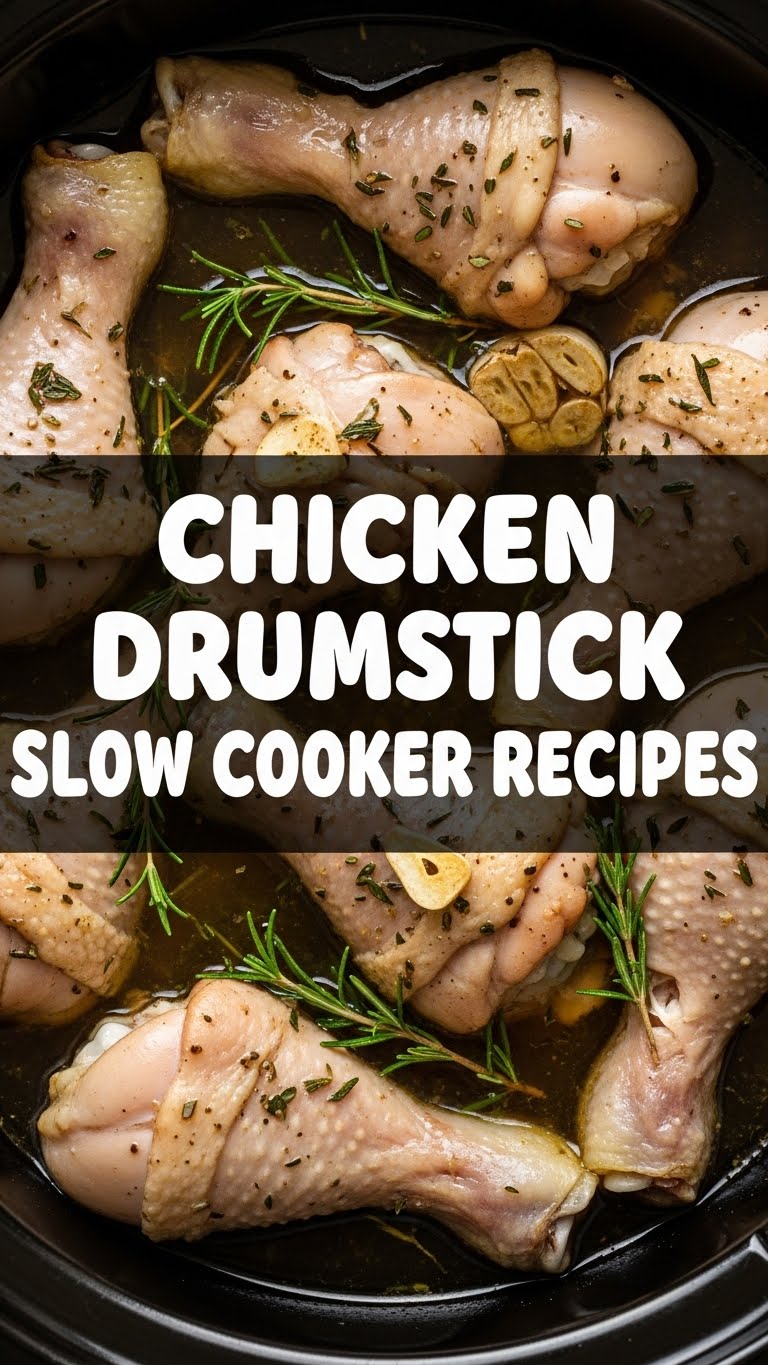 Chicken Drumstick Slow Cooker Recipes