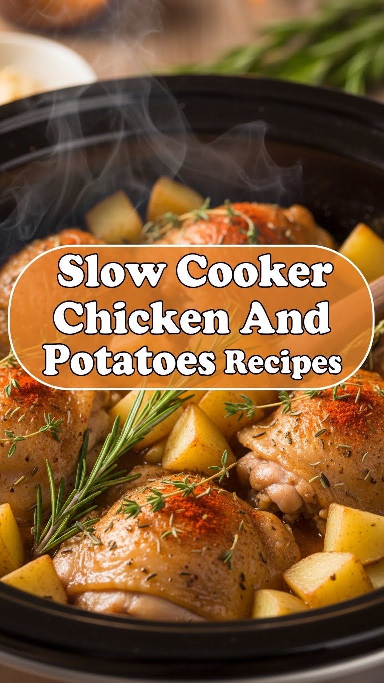 Slow Cooker Chicken And Potatoes Recipes