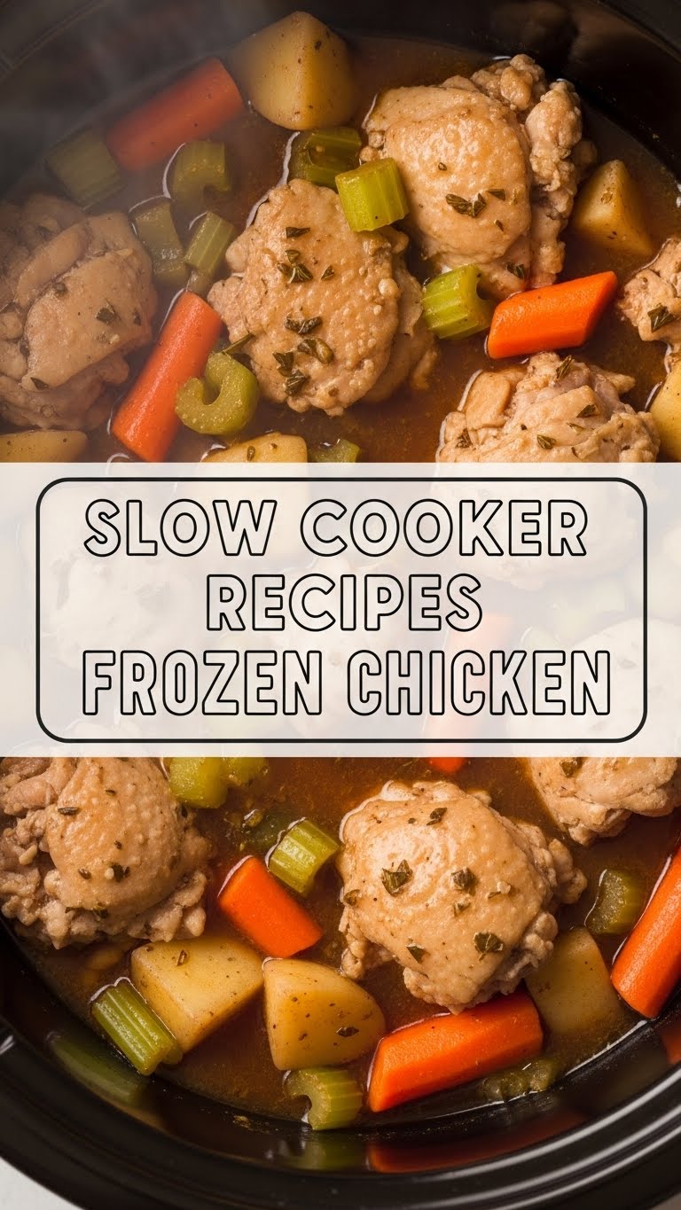 Slow Cooker Recipes Frozen Chicken