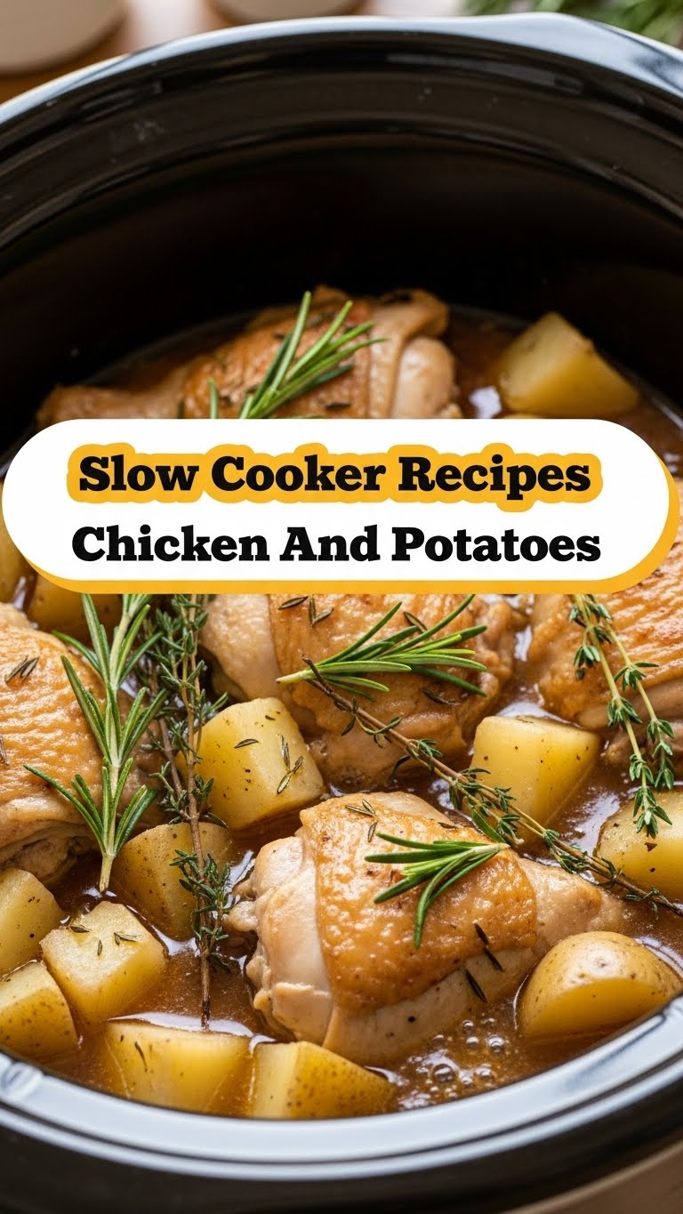 Slow Cooker Recipes Chicken And Potatoes