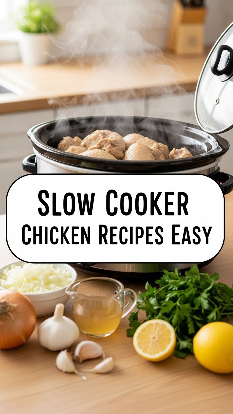 Slow Cooker Chicken Recipes Easy