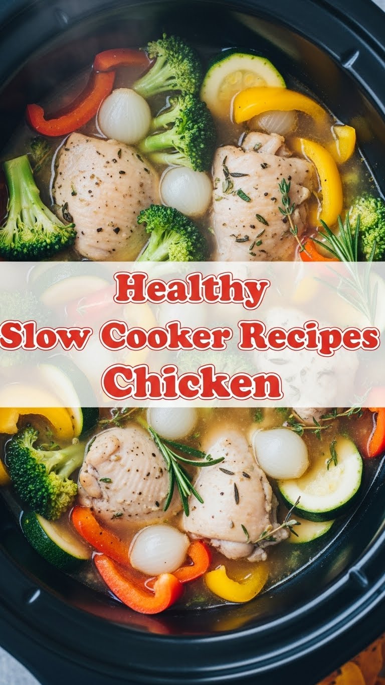 Healthy Slow Cooker Recipes Chicken