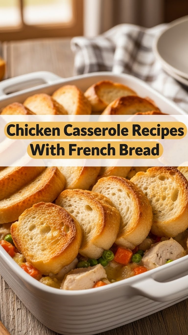 Chicken Casserole Recipes With French Bread