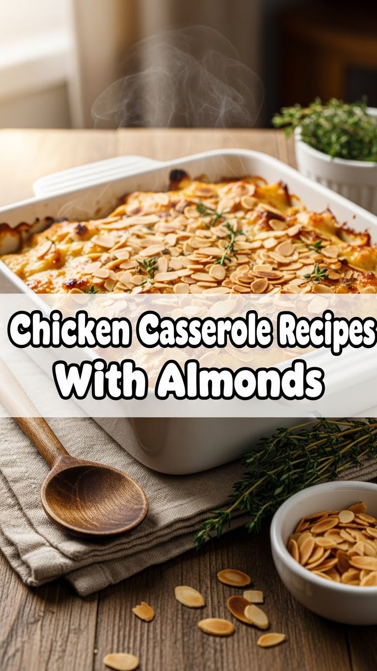Chicken Casserole Recipes With Almonds