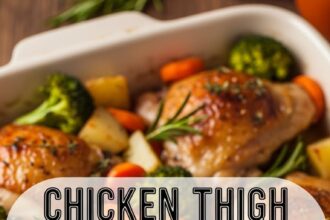 Chicken Thigh Recipes Casserole Easy Dinners