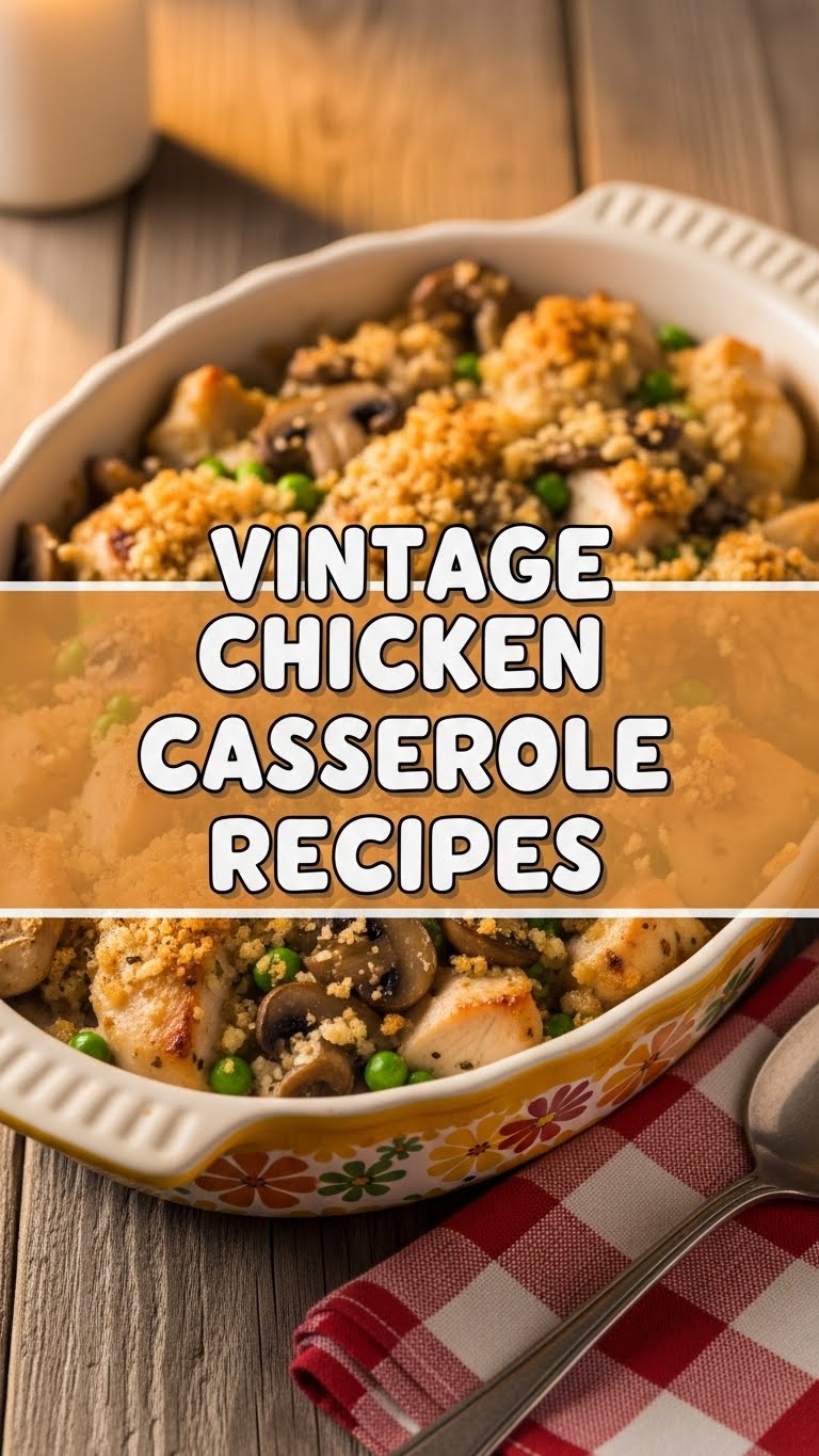 Vintage Chicken Casserole Recipes