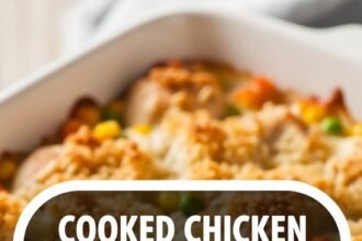 Cooked Chicken Casserole Recipes Simple