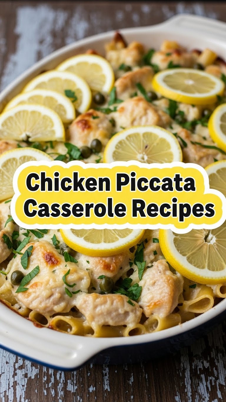 Chicken Piccata Casserole Recipes