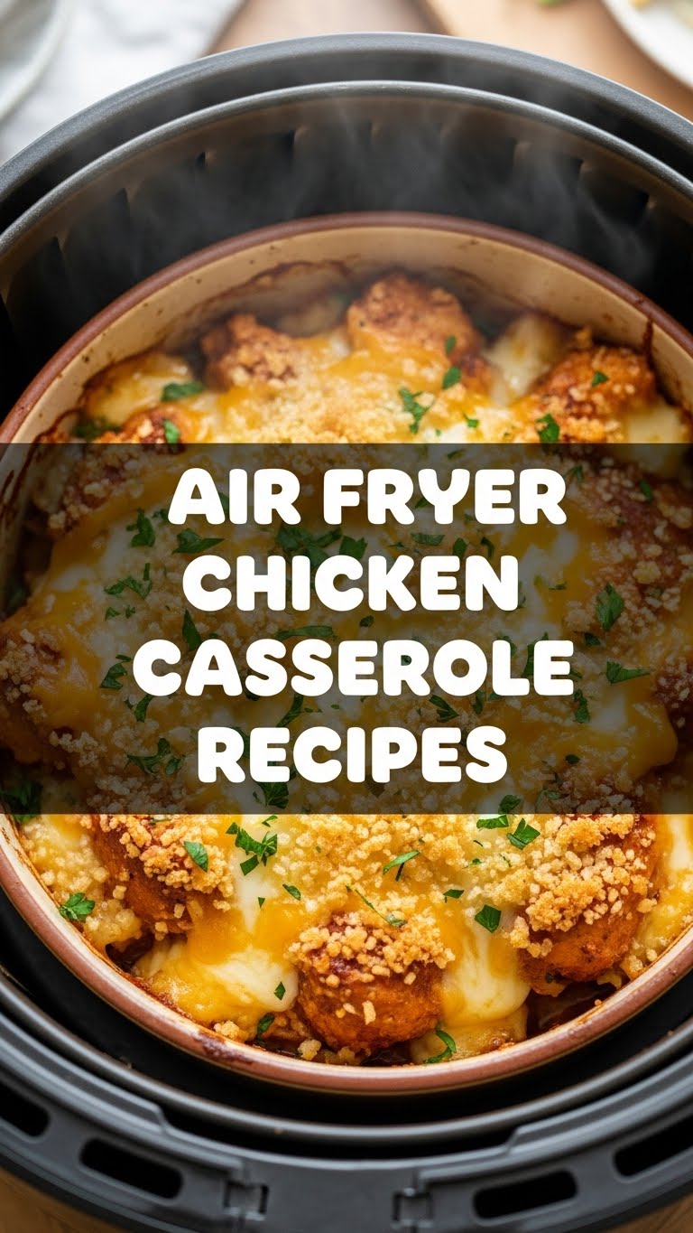 Air Fryer Chicken Casserole Recipes
