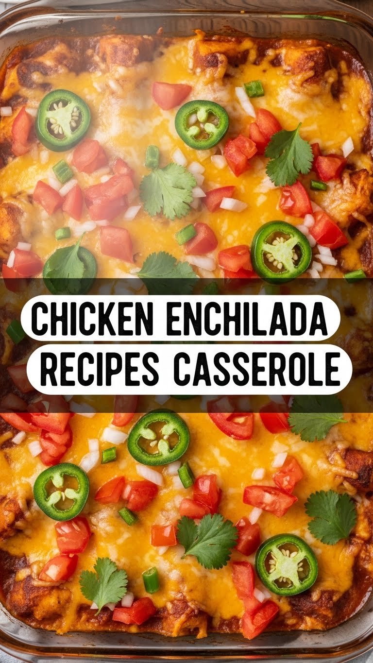 Chicken Enchilada Recipes Casserole