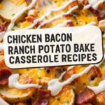 Chicken Bacon Ranch Potato Bake Casserole Recipes