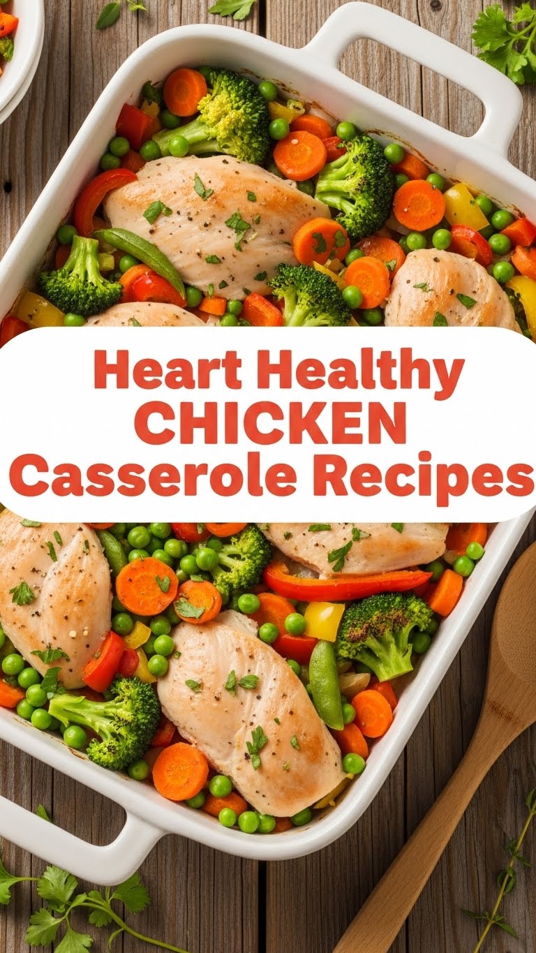 Heart Healthy Chicken Casserole Recipes