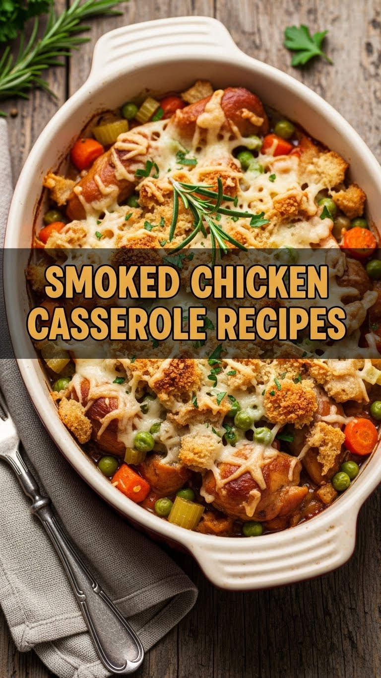Smoked Chicken Casserole Recipes