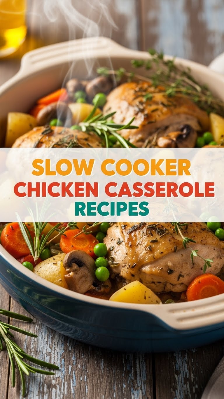 Slow Cooker Chicken Casserole Recipes