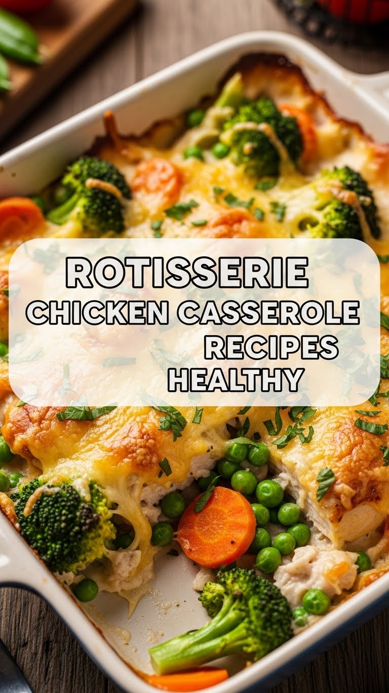 Rotisserie Chicken Casserole Recipes Healthy