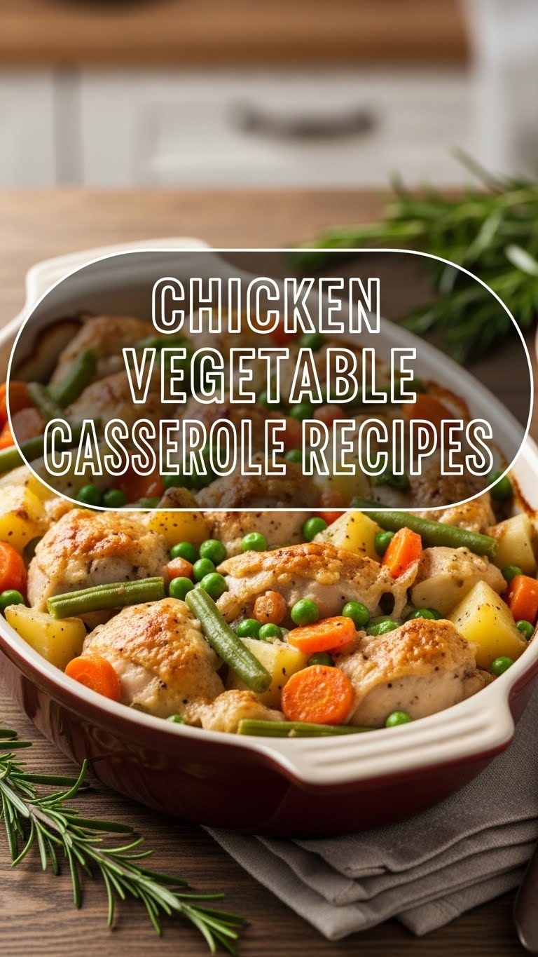 Chicken Vegetable Casserole Recipes