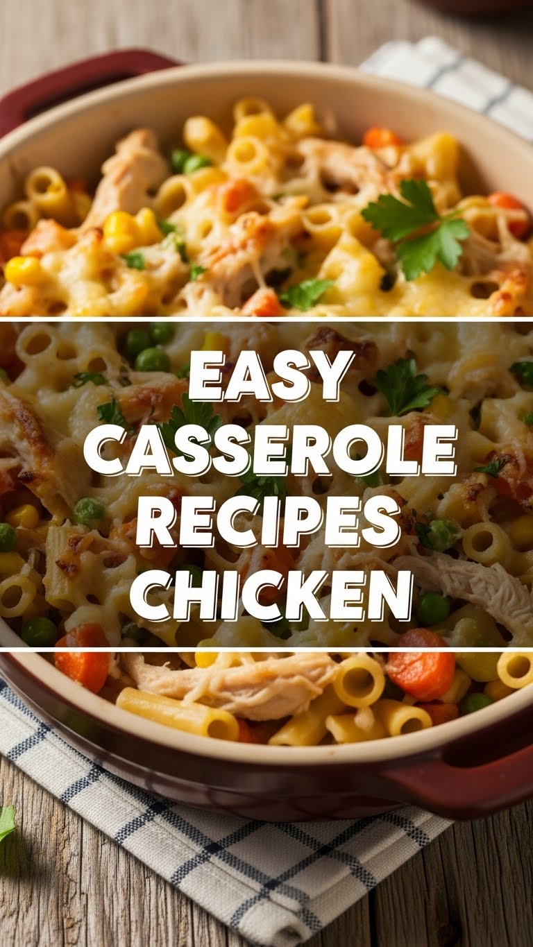 Easy Casserole Recipes Chicken