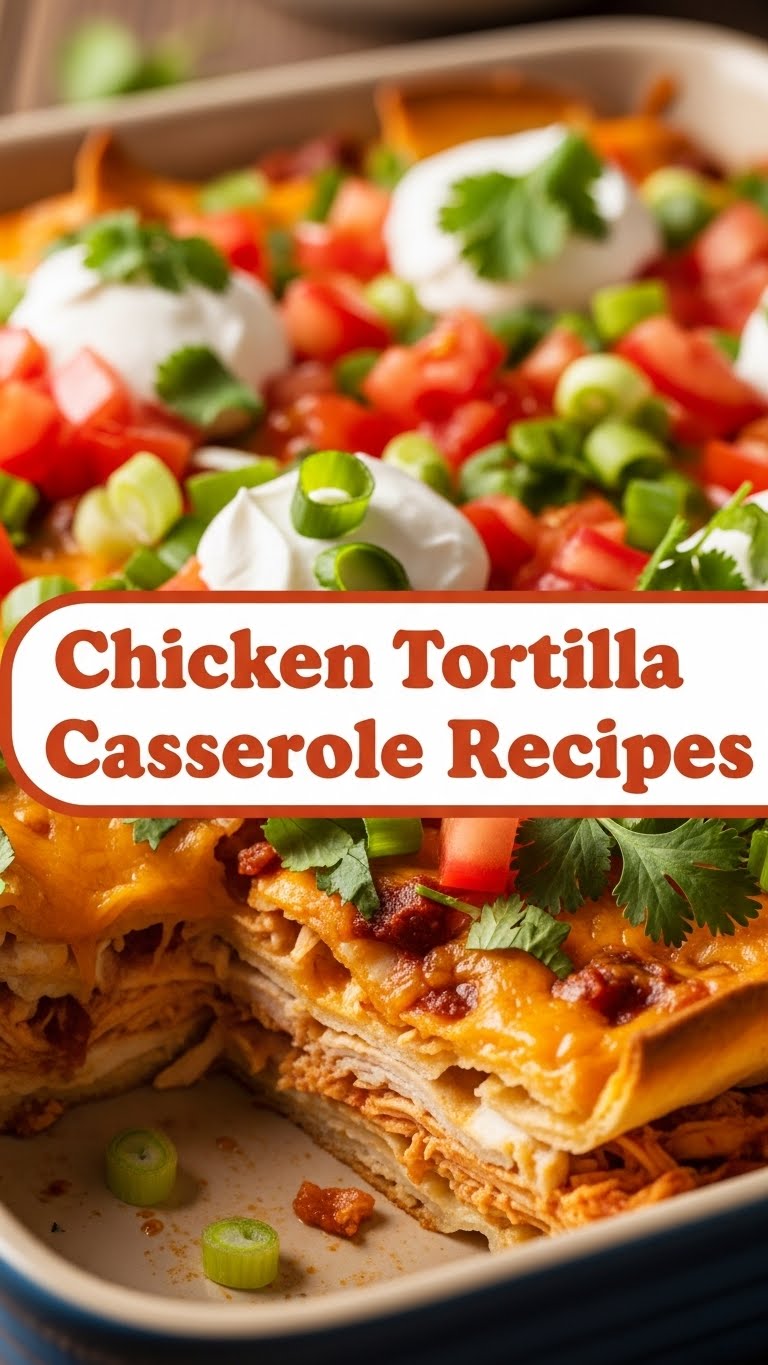 Chicken Tortilla Casserole Recipes