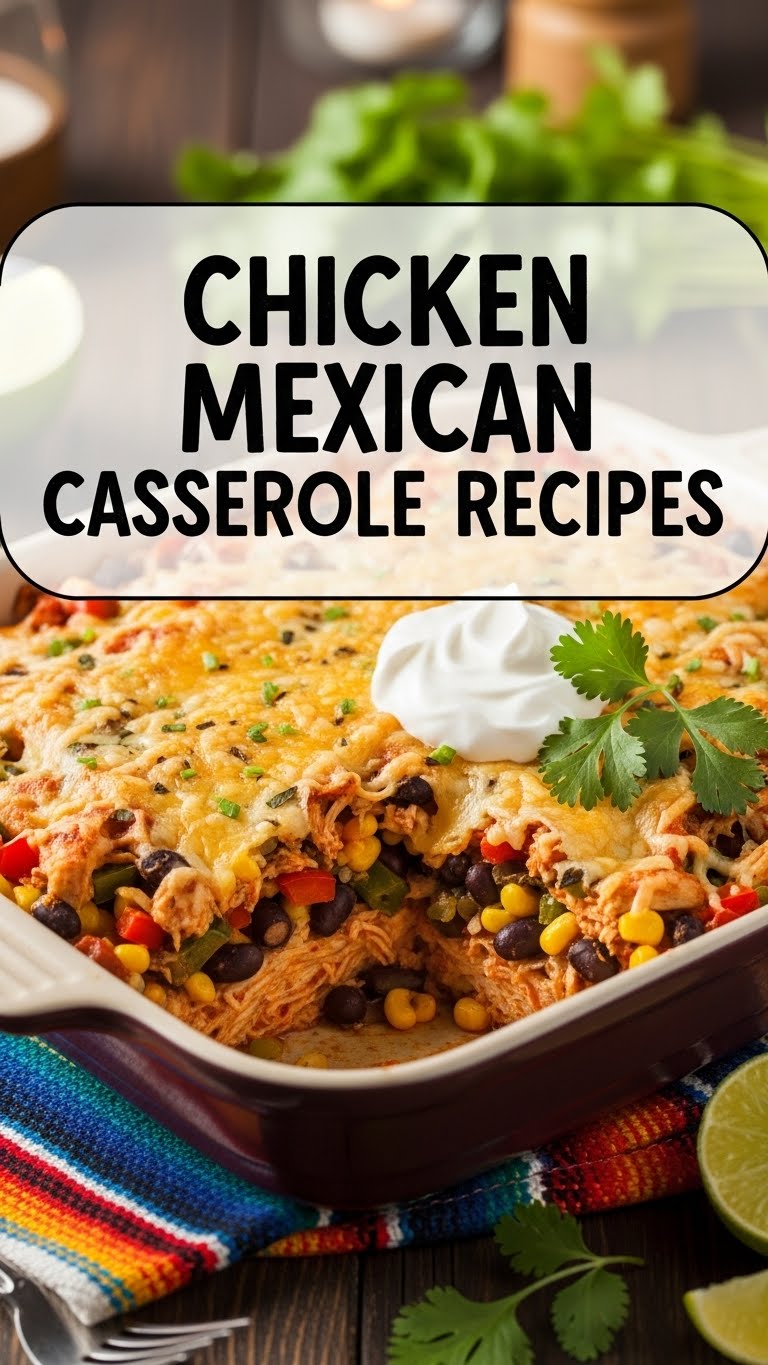 Chicken Mexican Casserole Recipes