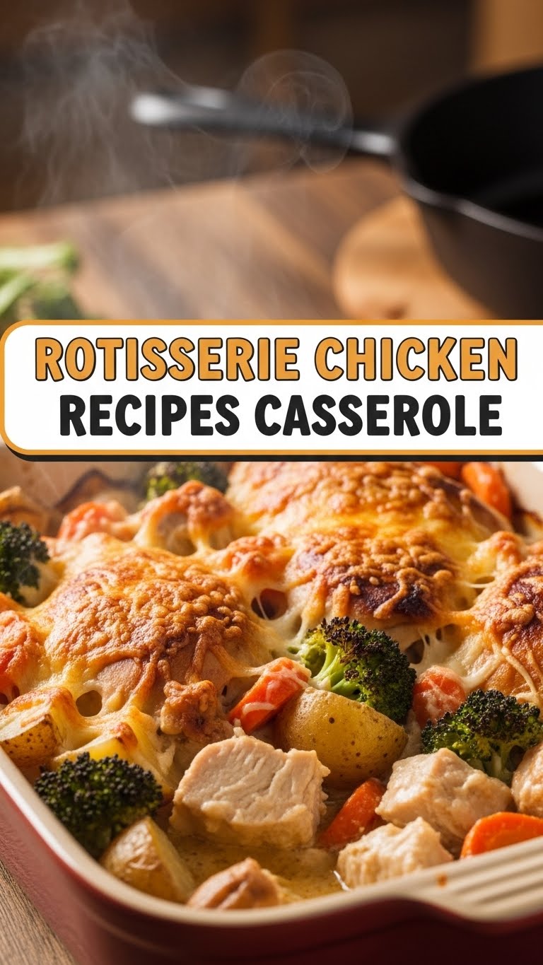Rotisserie Chicken Recipes Casserole