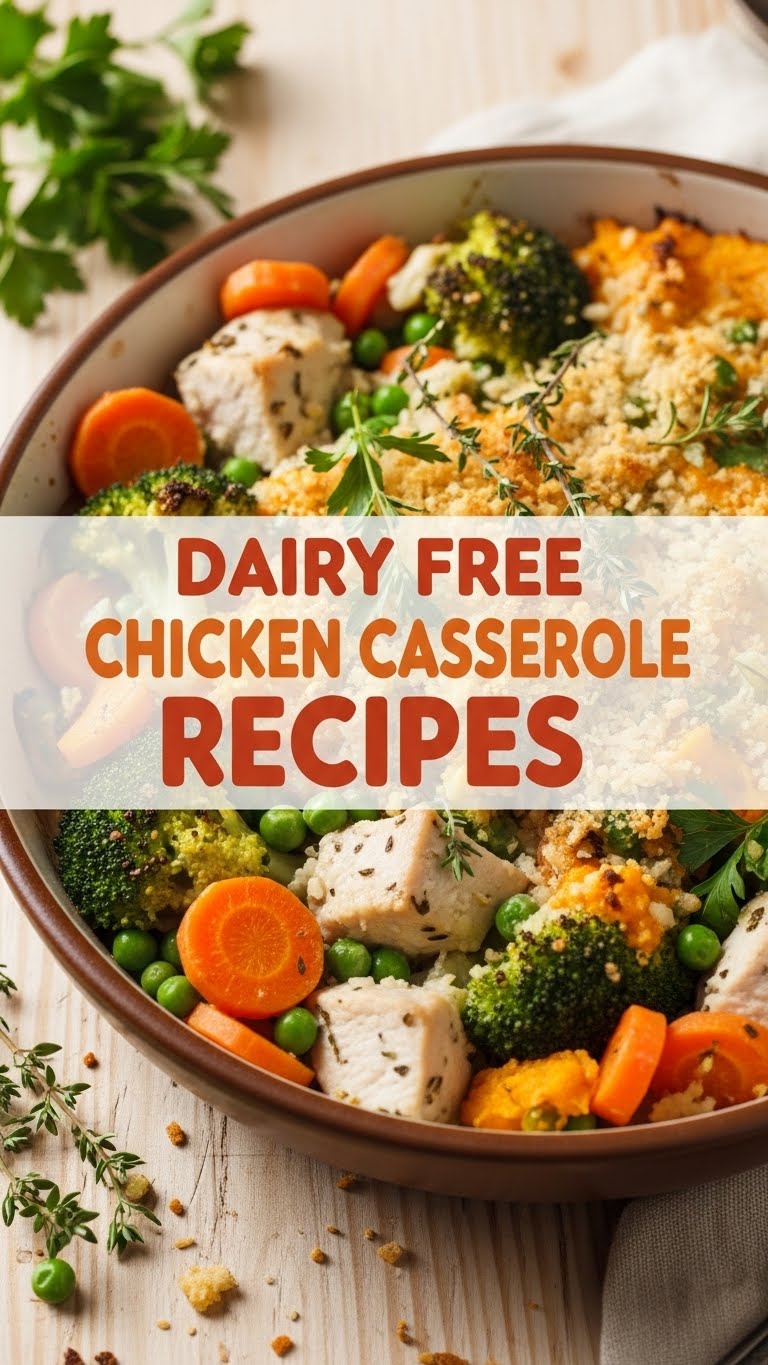 Dairy Free Chicken Casserole Recipes
