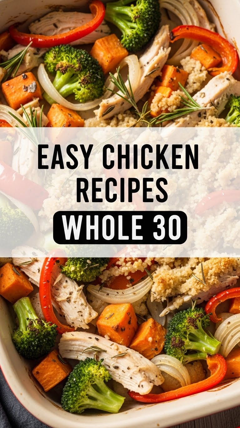 Easy Chicken Recipes Whole 30